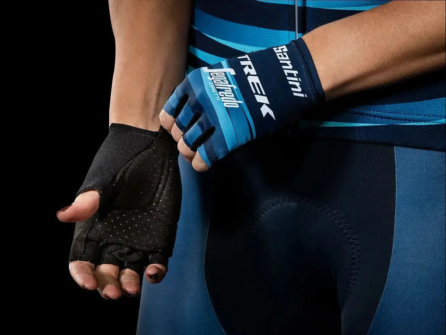 Gloves Santini Trek-Segafredo Women's Team - Image 4